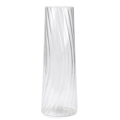 Vase en verre - Tourbillon||Glass vase - Swirl