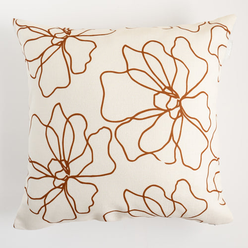 Coussin Kozy - Fleurs abstraites||Kozy cushion - Abstract flowers