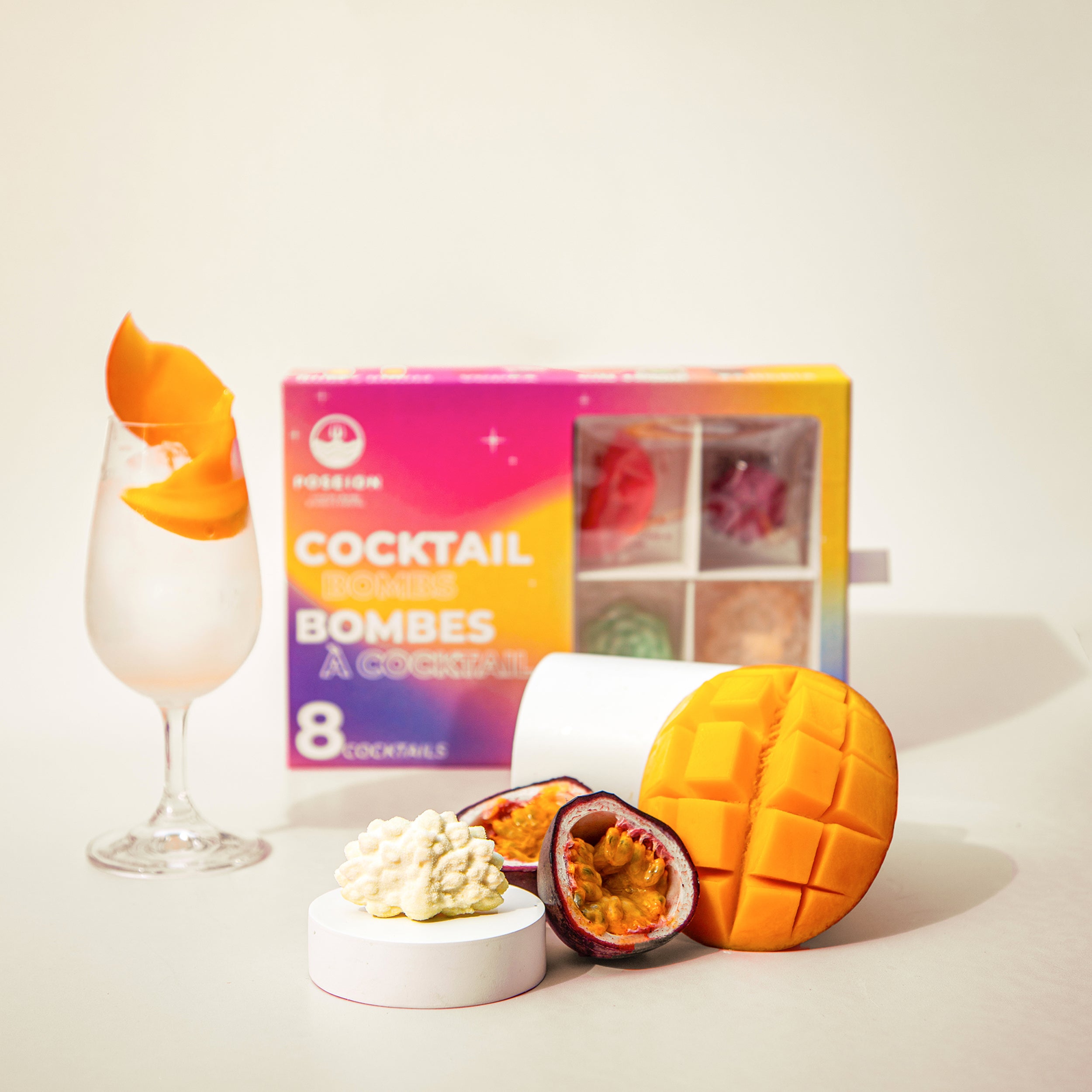 Gift box 8 cocktail bombs Cocktail mixes Boutique Kozy