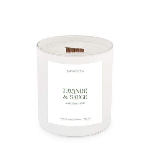 Chandelle - Lavande & sauge||Candle - Lavender & sage
