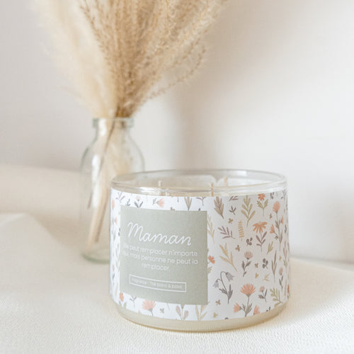 Chandelle 3 mèches - Maman||3-Wick Candle - Maman