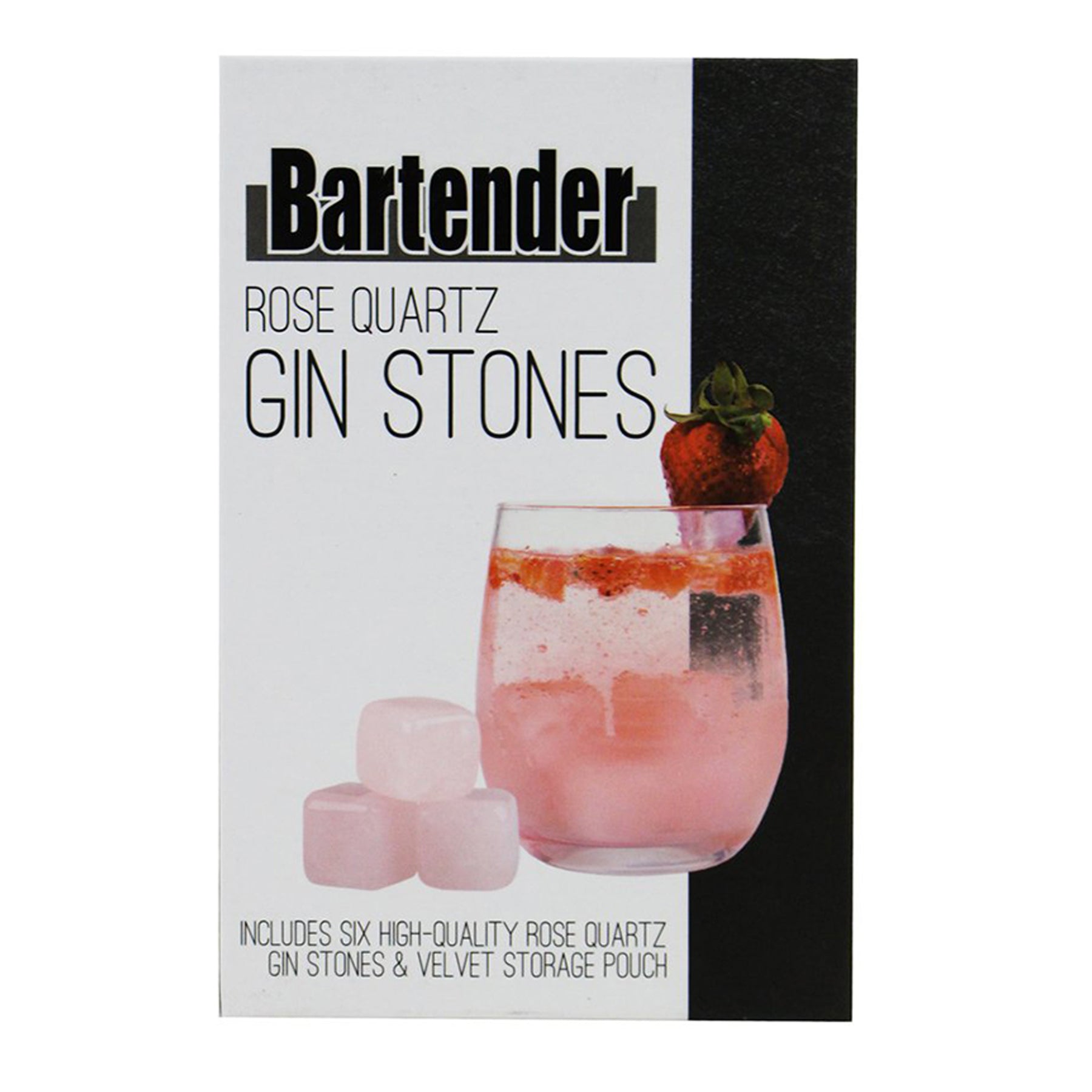 Gin Stones Rose Quartz Cocktails & spirits Boutique Kozy