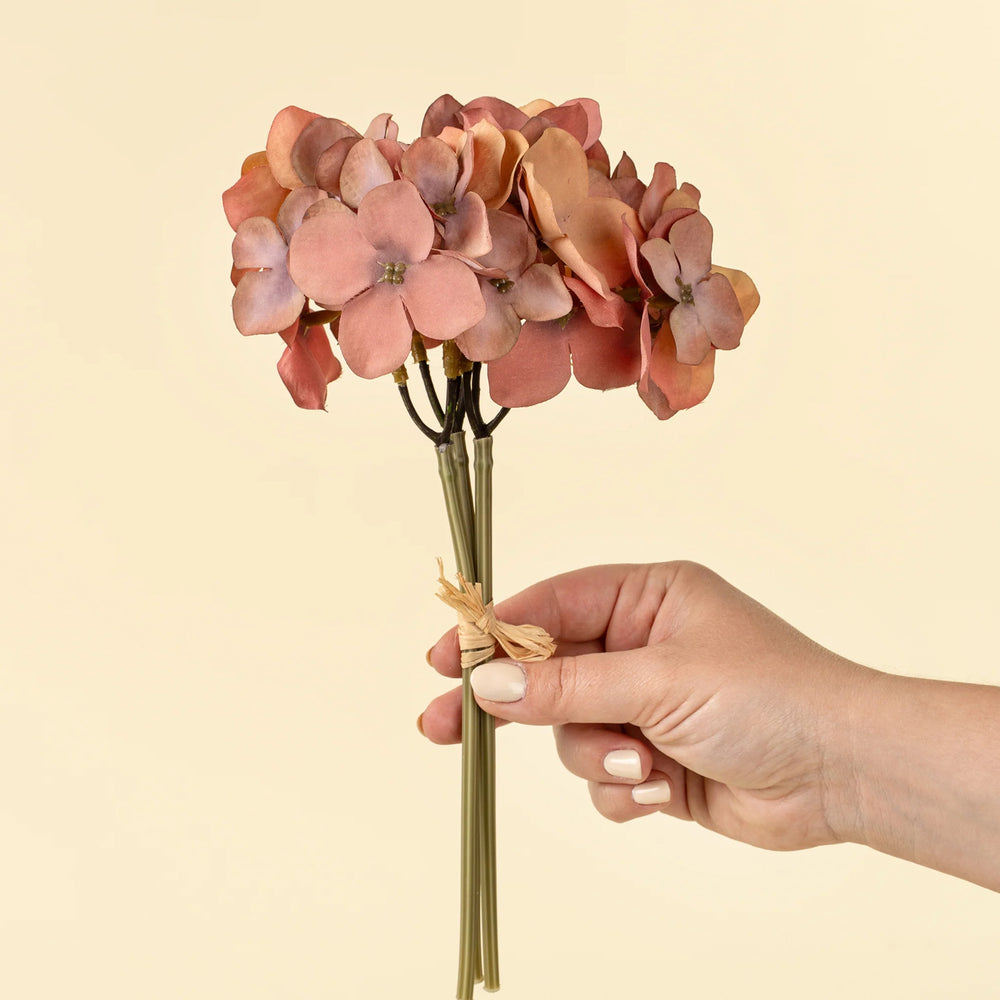 Bouquet d'hydrangées - Rose