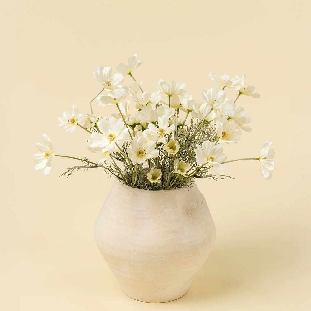 Cosmos flower stem - White