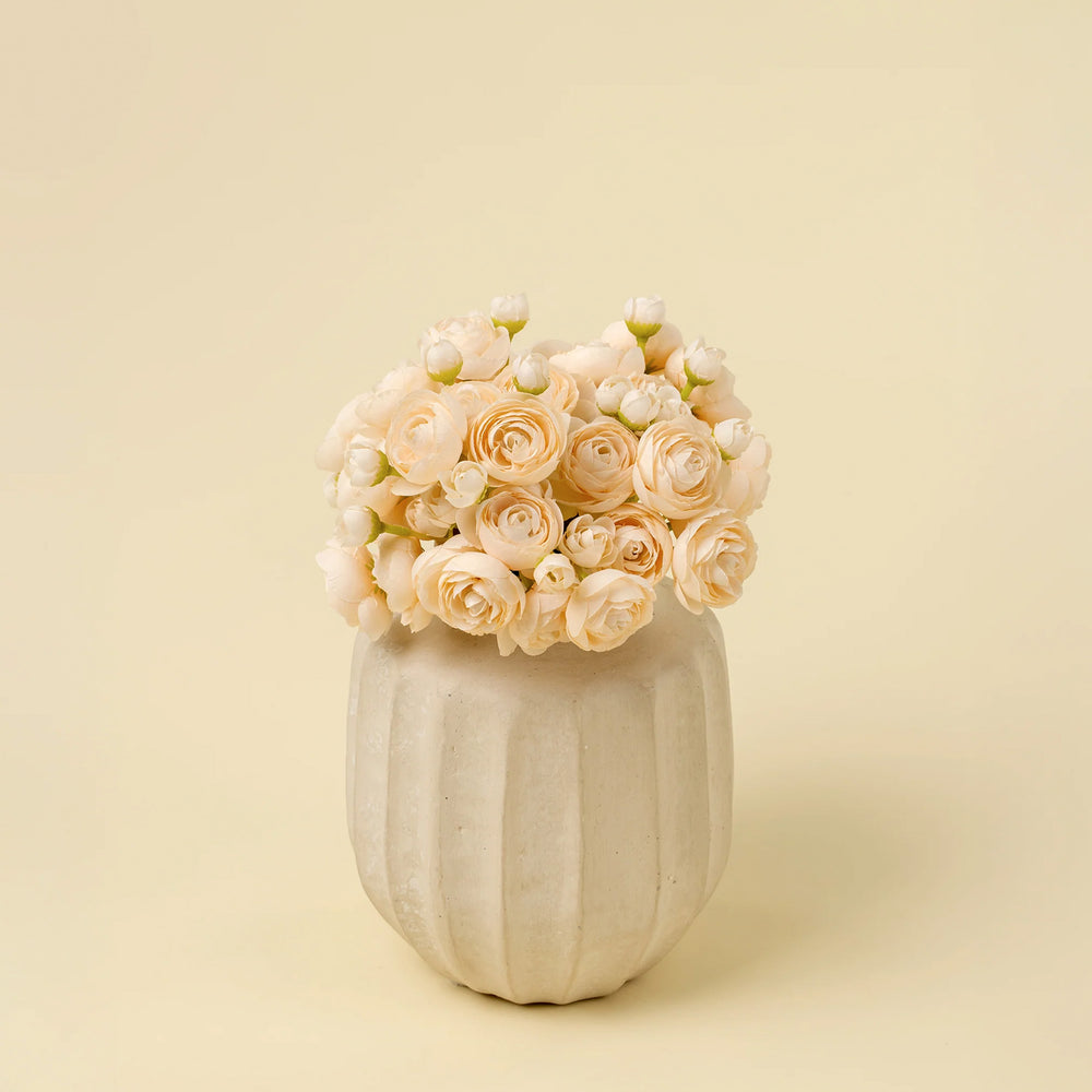 Bouquet de fleur crème - Renoncule