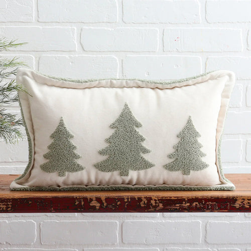 Coussin rectangle - Sapins