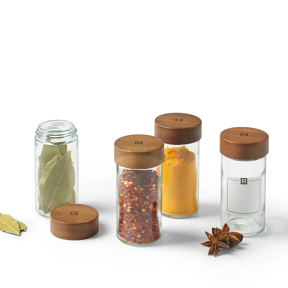 Spice jar set (4) Conservation tools Boutique Kozy