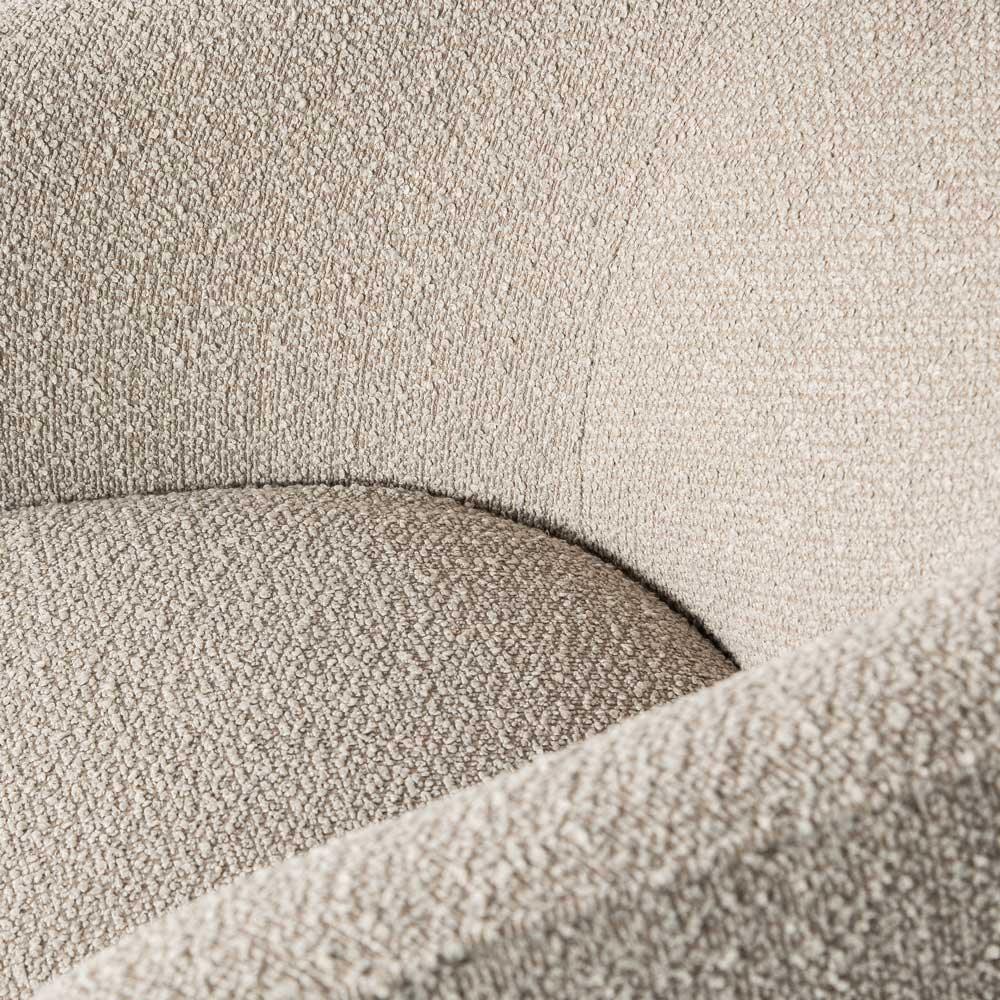 Chaise couleur truffe - Evita