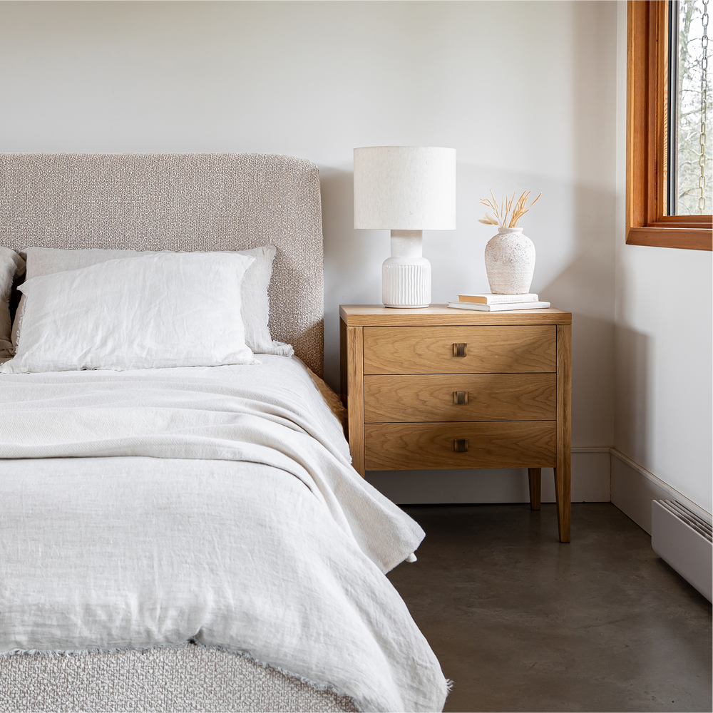 Base de lit Queen truffe - Faye