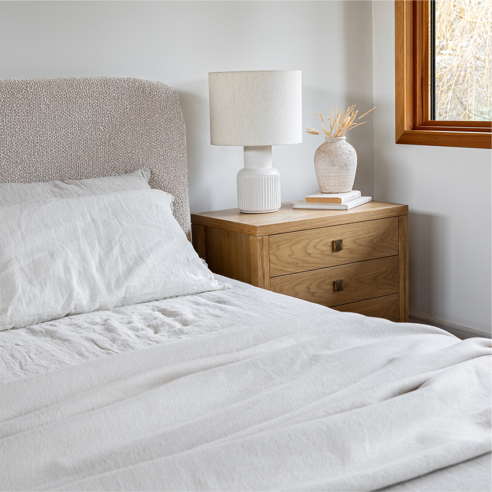 Base de lit Queen truffe - Faye