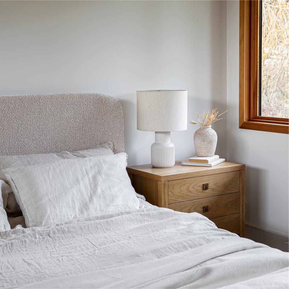 Base de lit Queen truffe - Faye