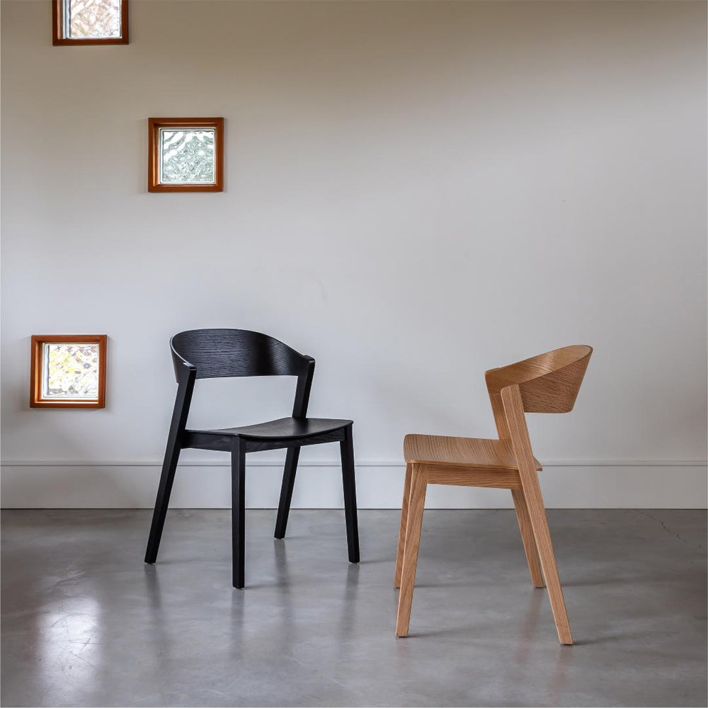 Natural stackable chair - Astrid