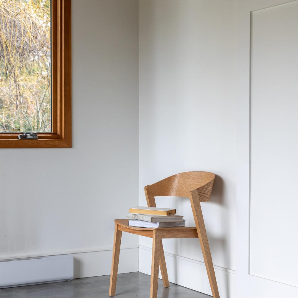 Natural stackable chair - Astrid