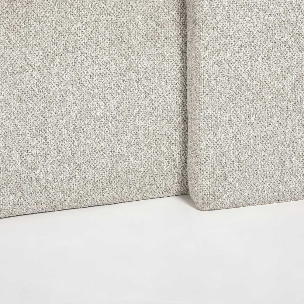 Queen bed with drawer greige - Lourdes