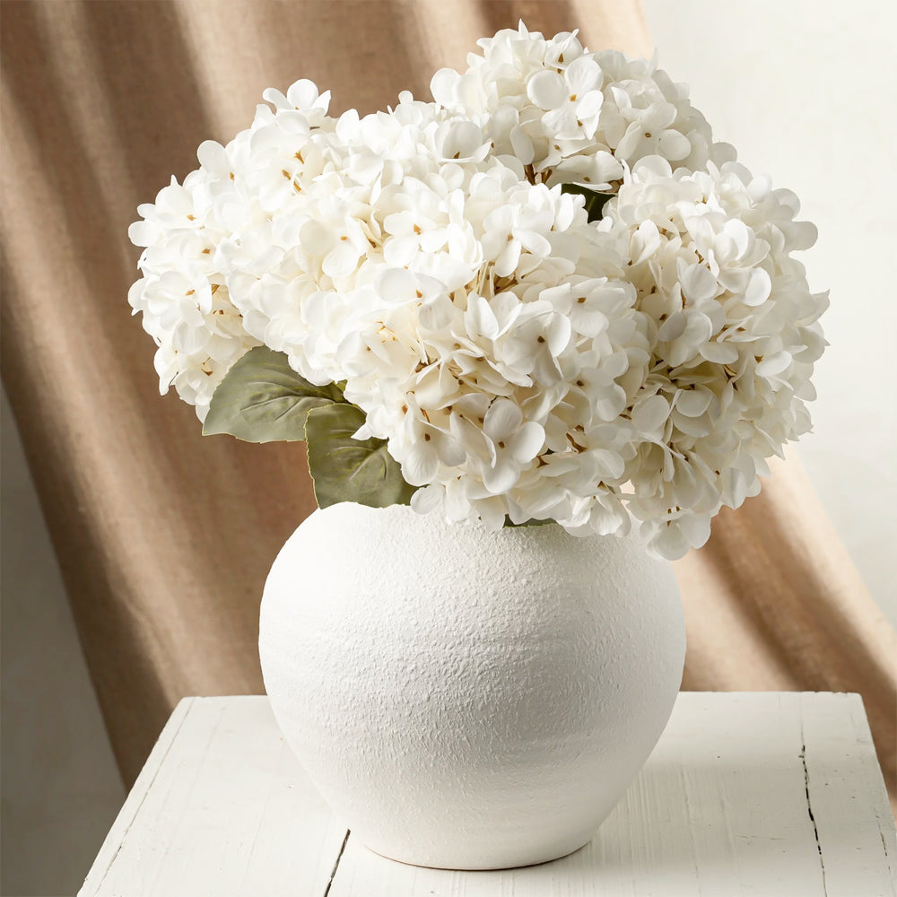 Hydrangea stem - White