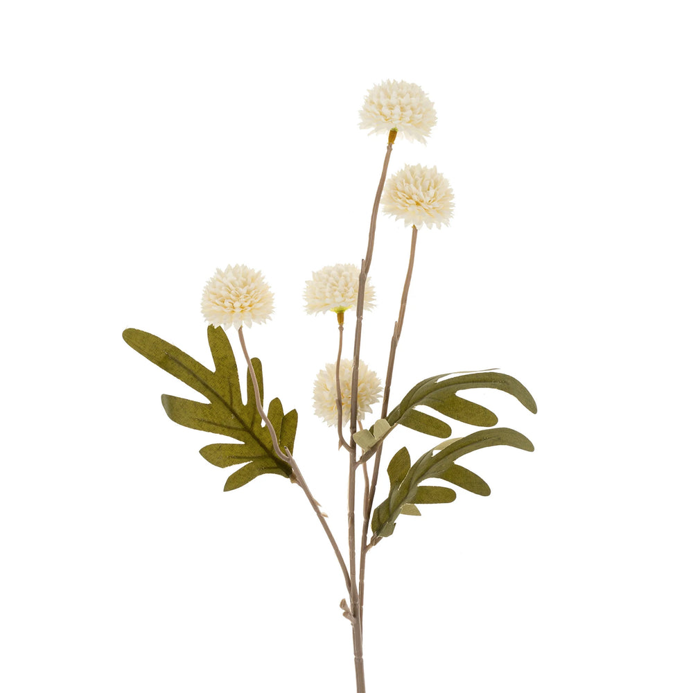 Pom pom stem - White