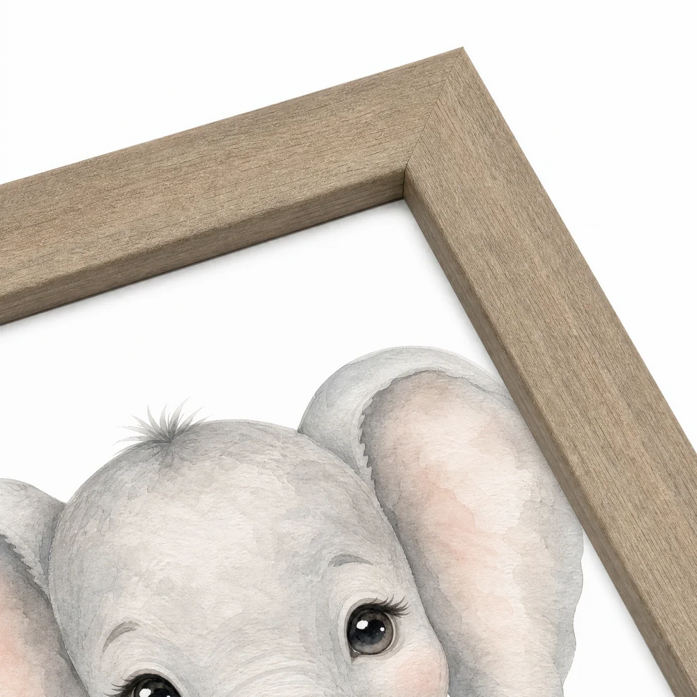 Toile rigide - Petit éléphant