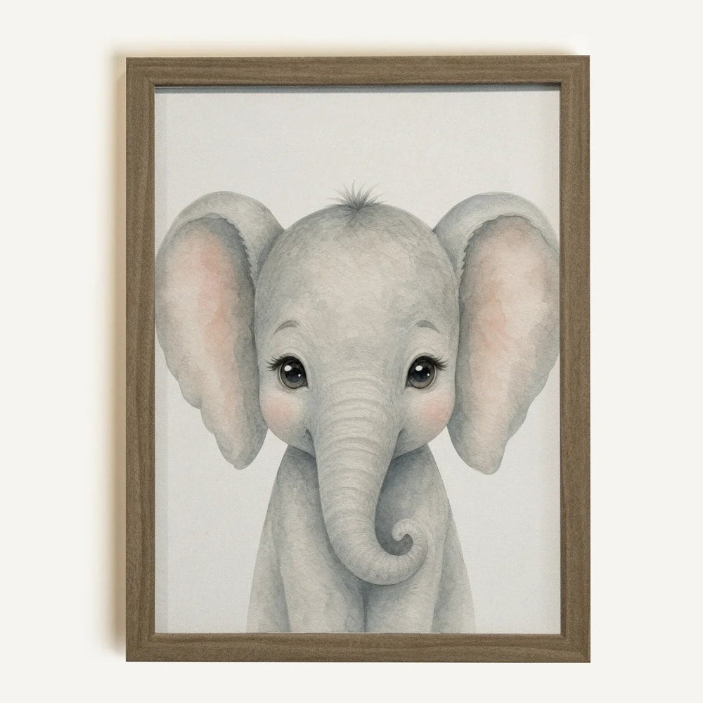 Toile rigide - Petit éléphant