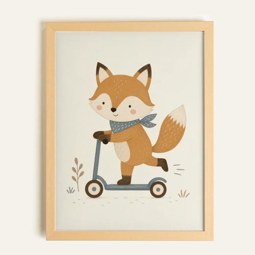 Toile rigide - Happy Fox
