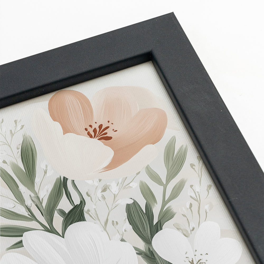 Duo de toiles rigides - Sérénité florale