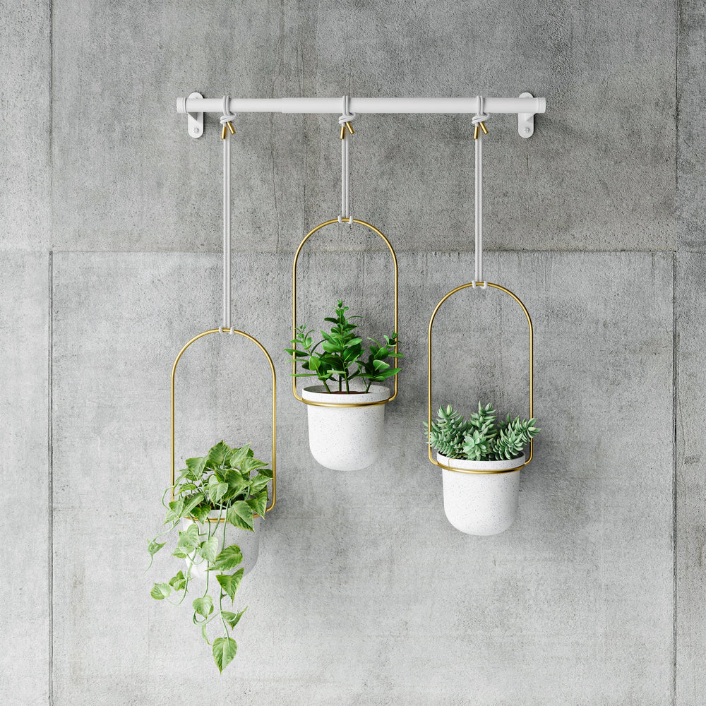 triflora hanging melamine hanging planter Hanging planter - Triflora | Vases & greenery