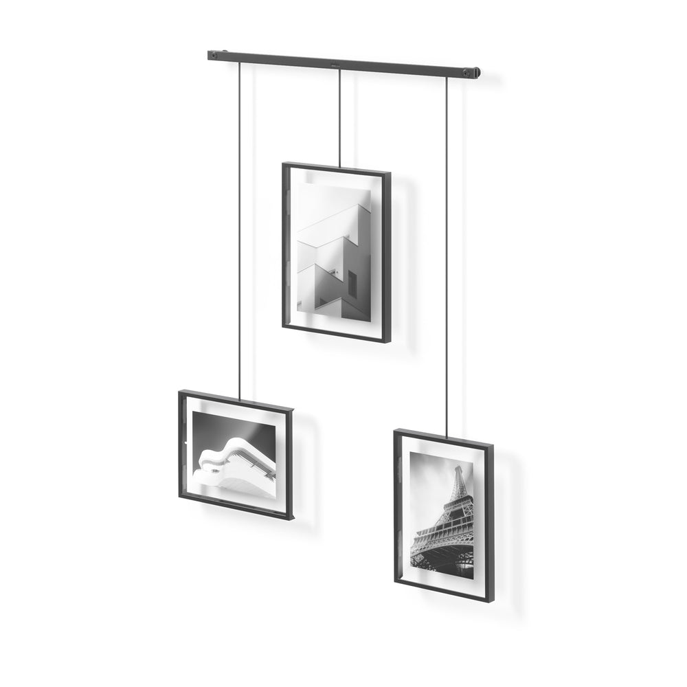 Cadres photos suspendus (3) Exhibit - 4" x 6"