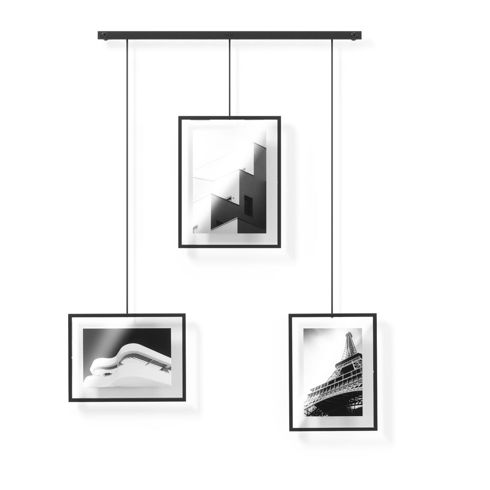 Cadres photos suspendus (3) Exhibit - 4" x 6"