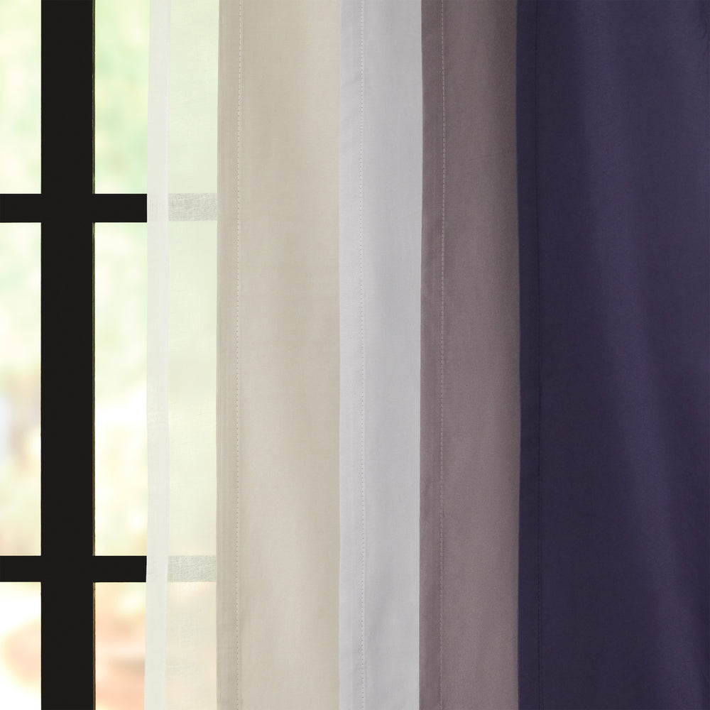 Set of grey blackout curtains - Twilight