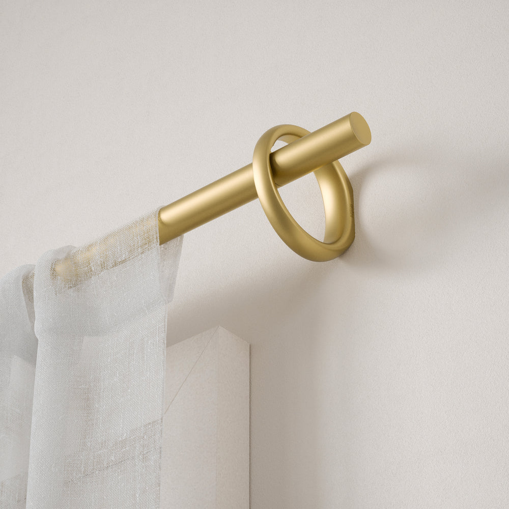 Tringle à rideau dorée - Ringlet||Gold curtain rod - Ringlet