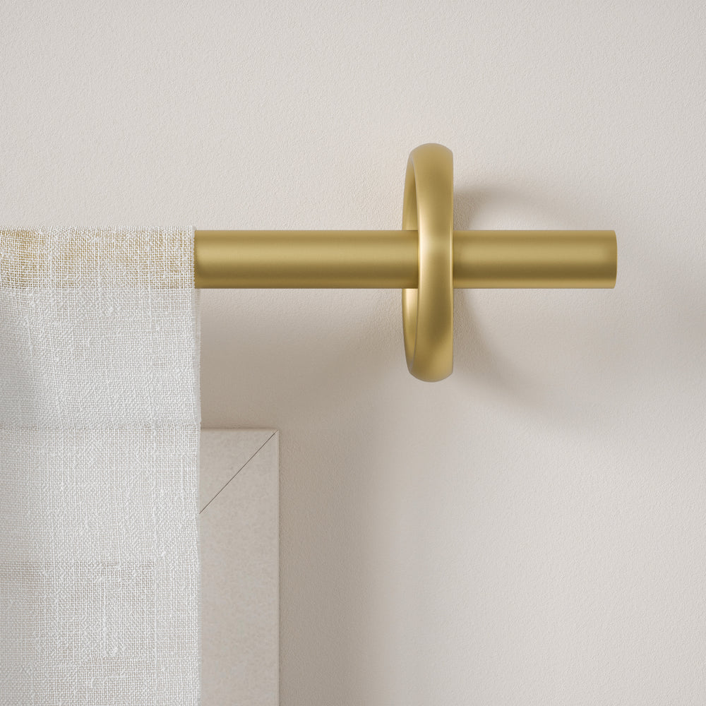 Tringle à rideau dorée - Ringlet||Gold curtain rod - Ringlet