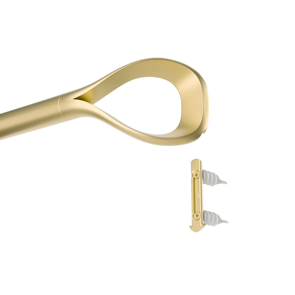 Tringle à rideau dorée - Loop