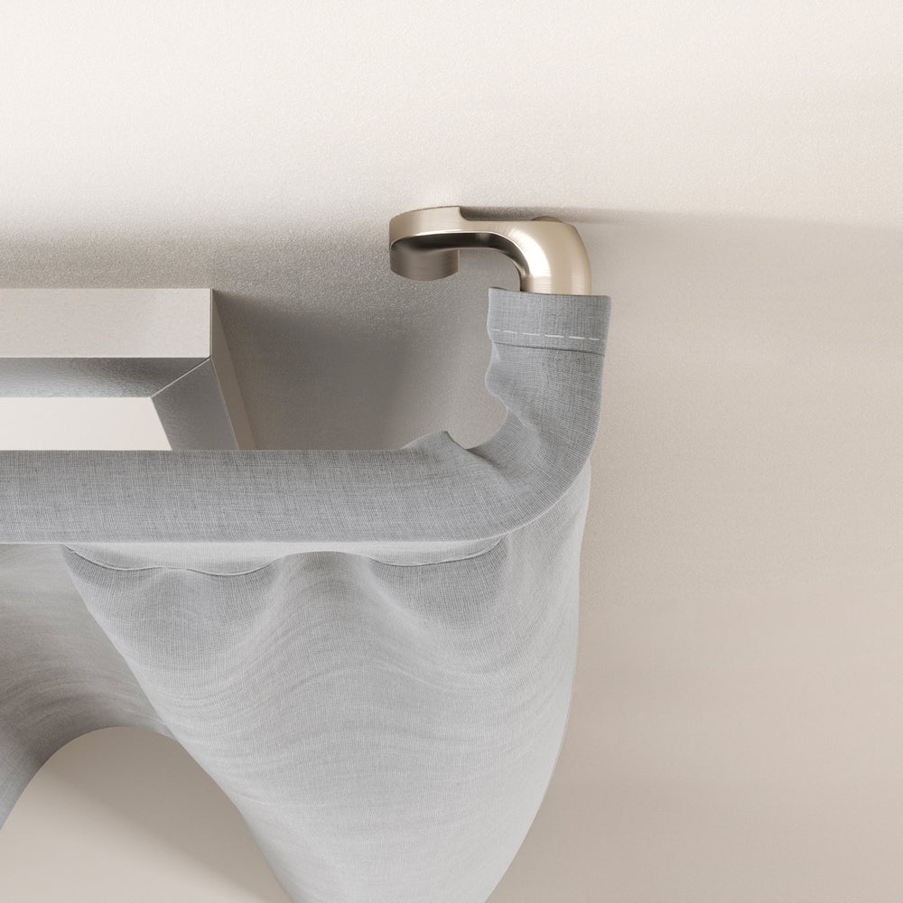 Silver curtain rod - Twilight