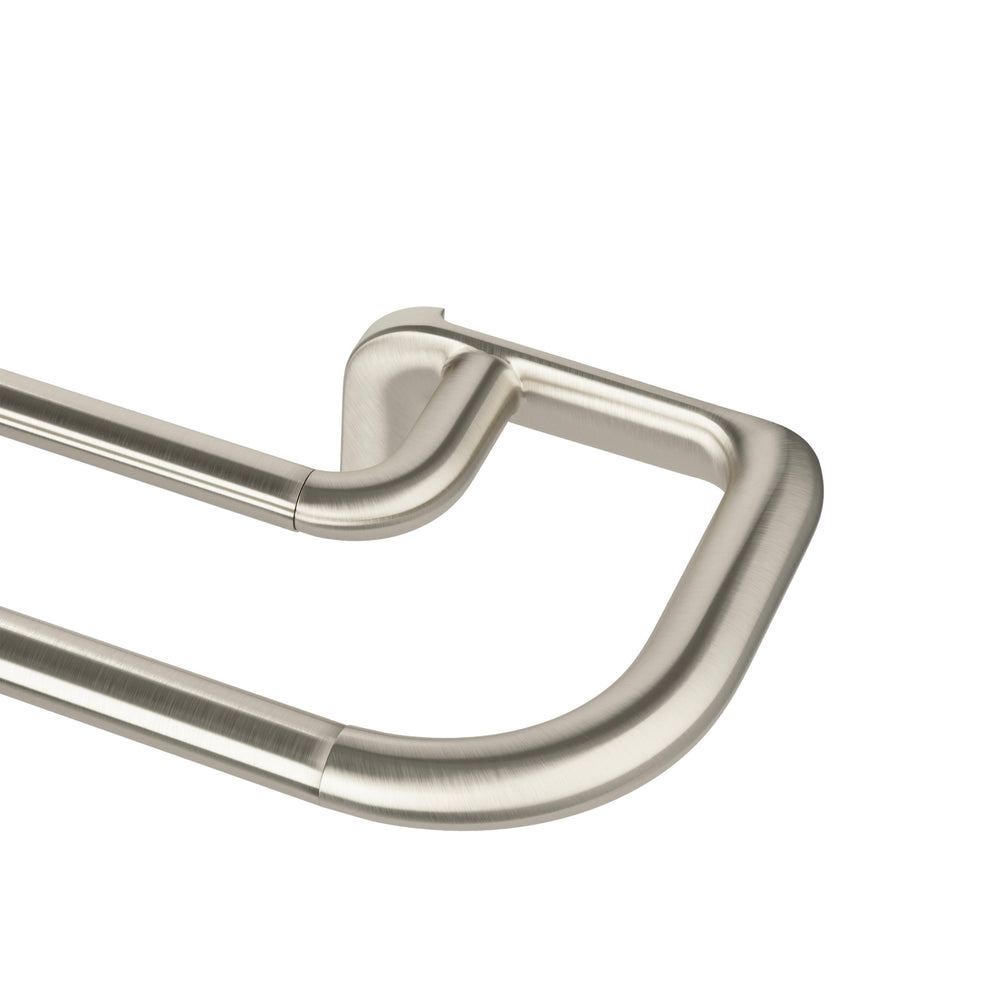 Silver curtain rod - Twilight double