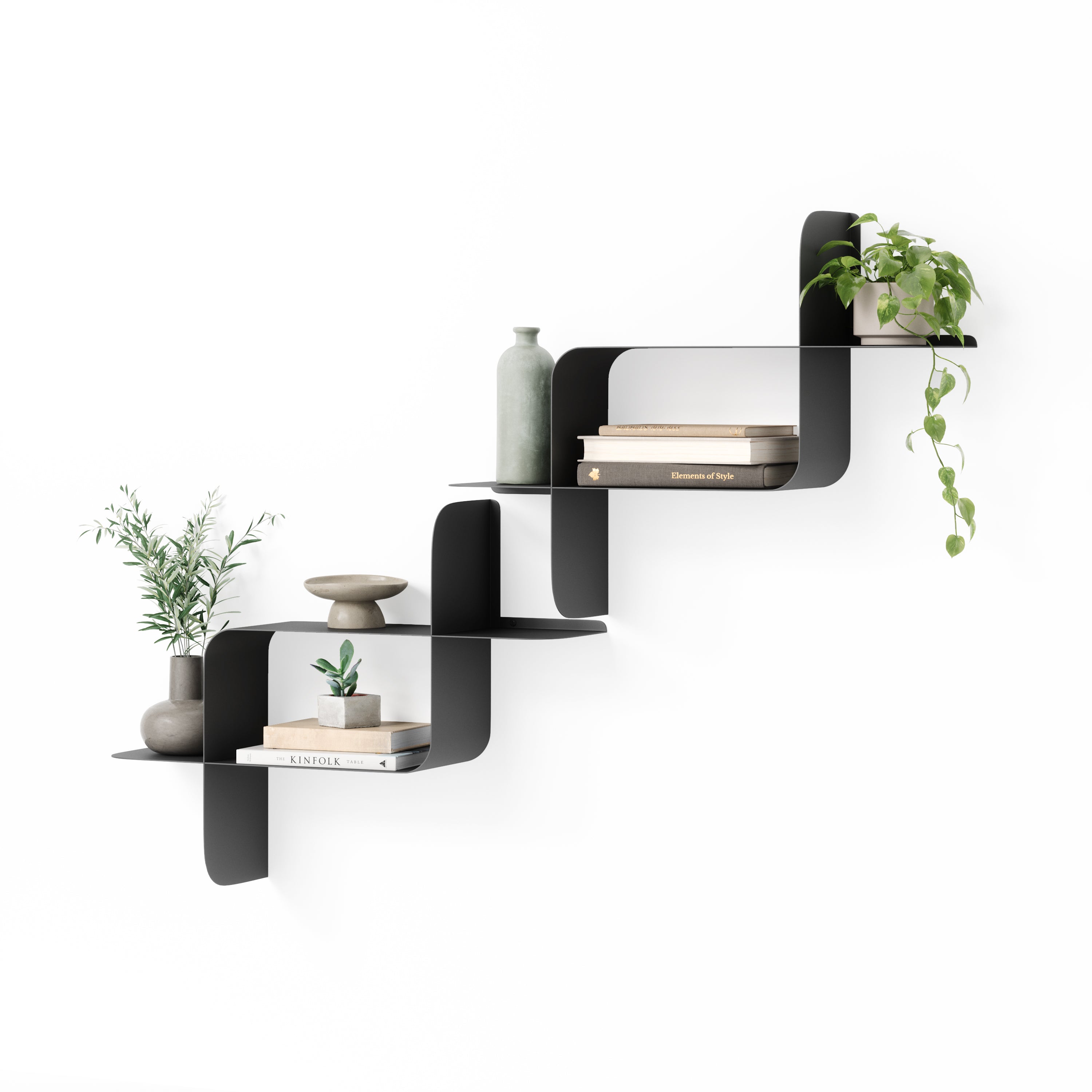 Habitat Étagère Murale Métal Connecté WiFi