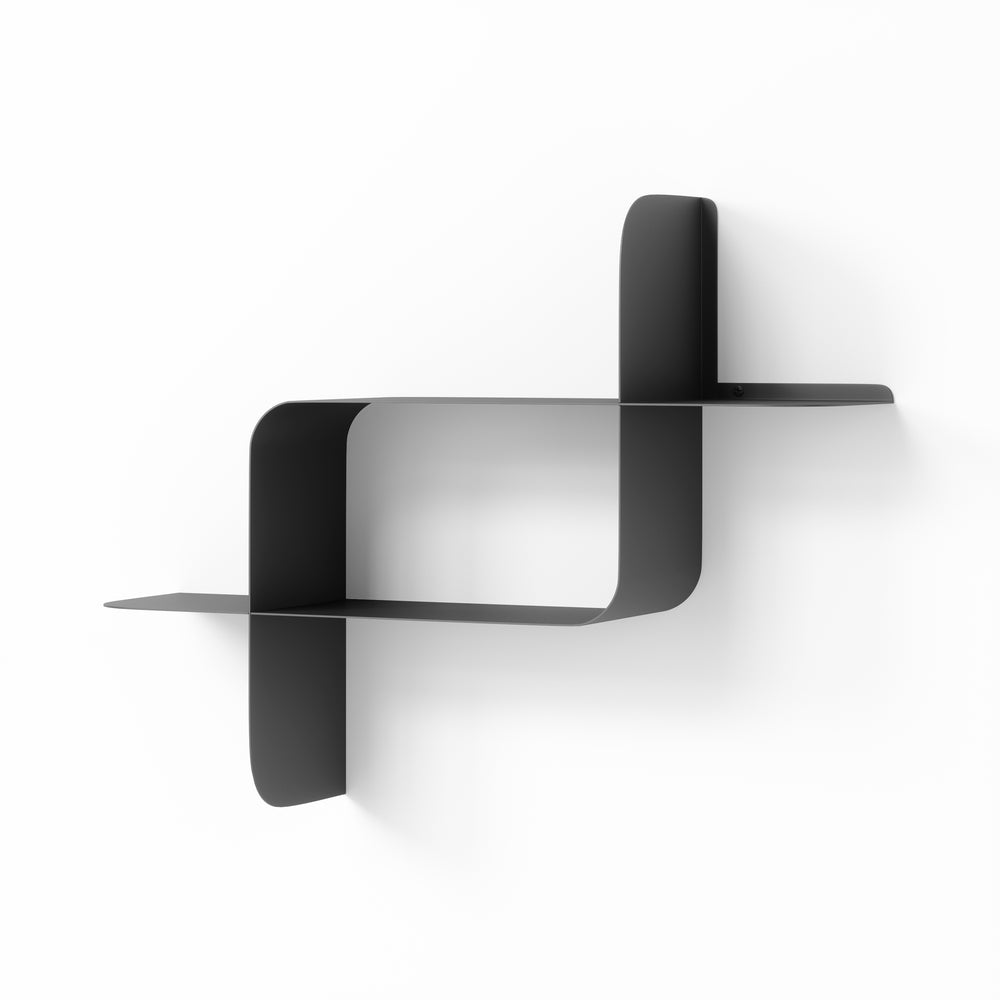 Ensemble étagères murales en métal (2) - Montage