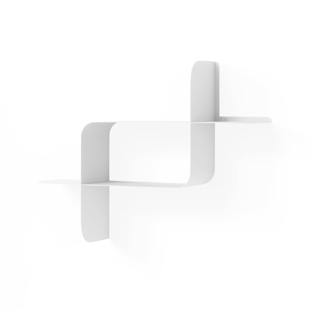 Ensemble étagères murales en métal (2) - Montage