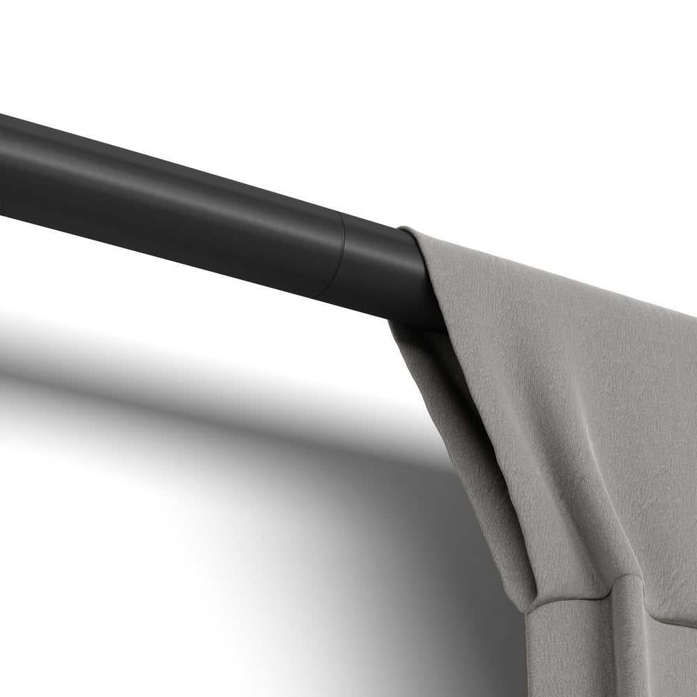 Black curtain rod - Zen