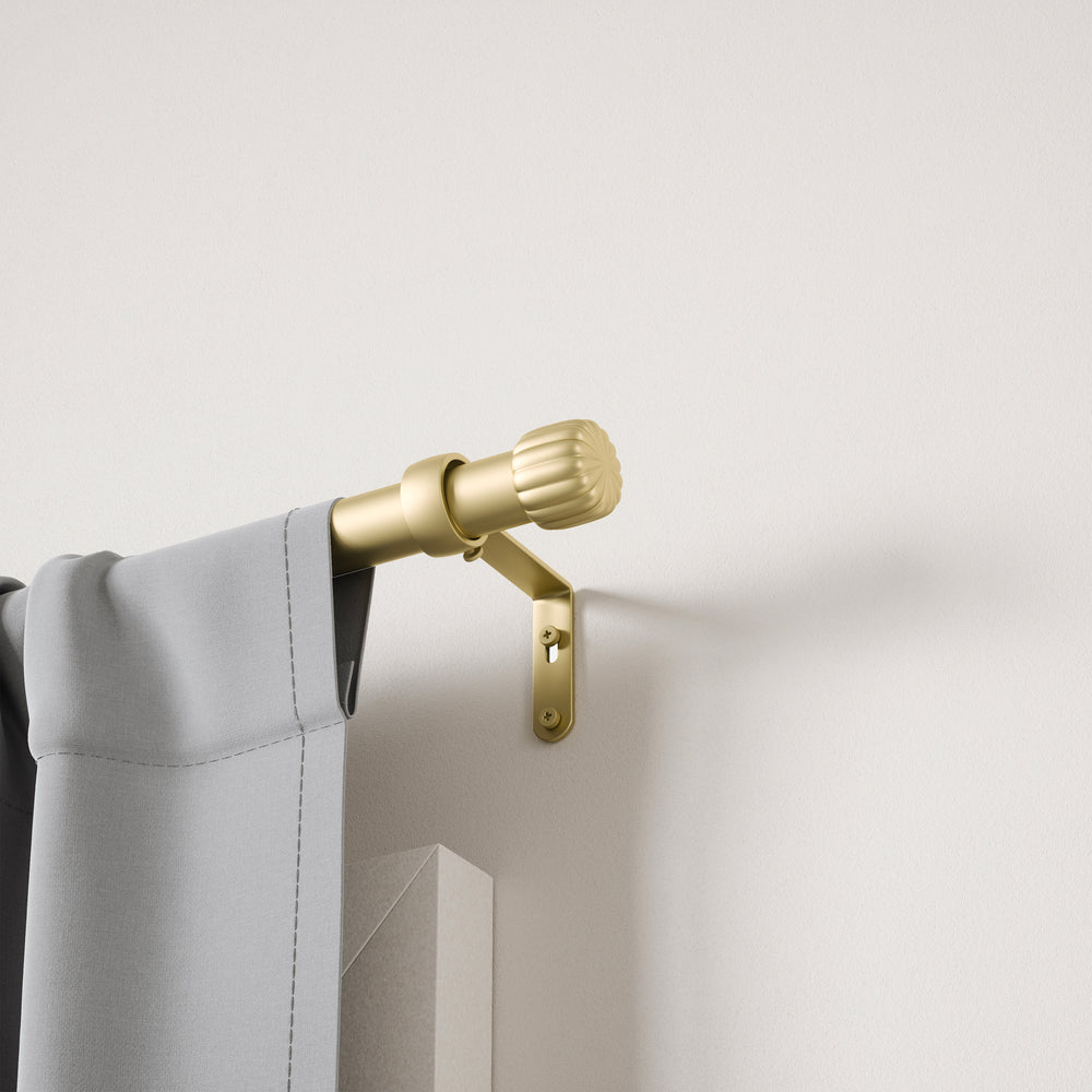 Gold curtain rod - Cleo