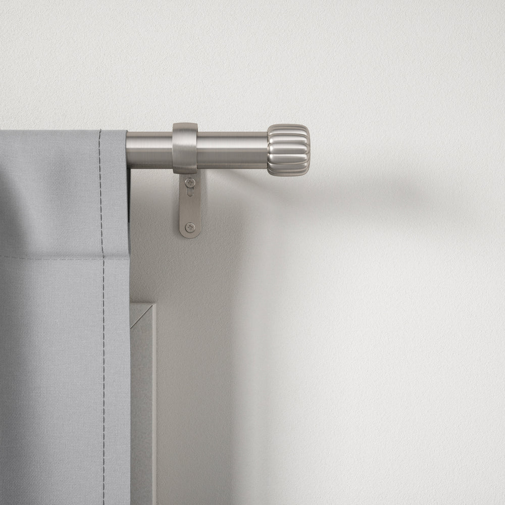 Silver curtain rod - Cleo