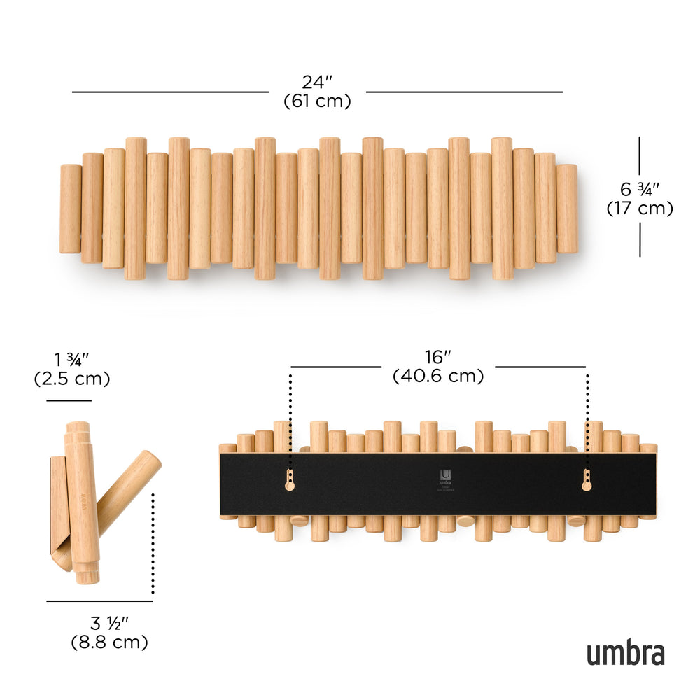 Porte-manteau mural - Picket (8)