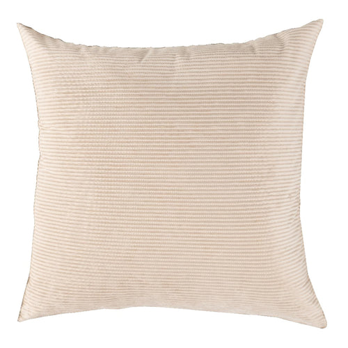 Coussin standard velours naturel - Corduroy