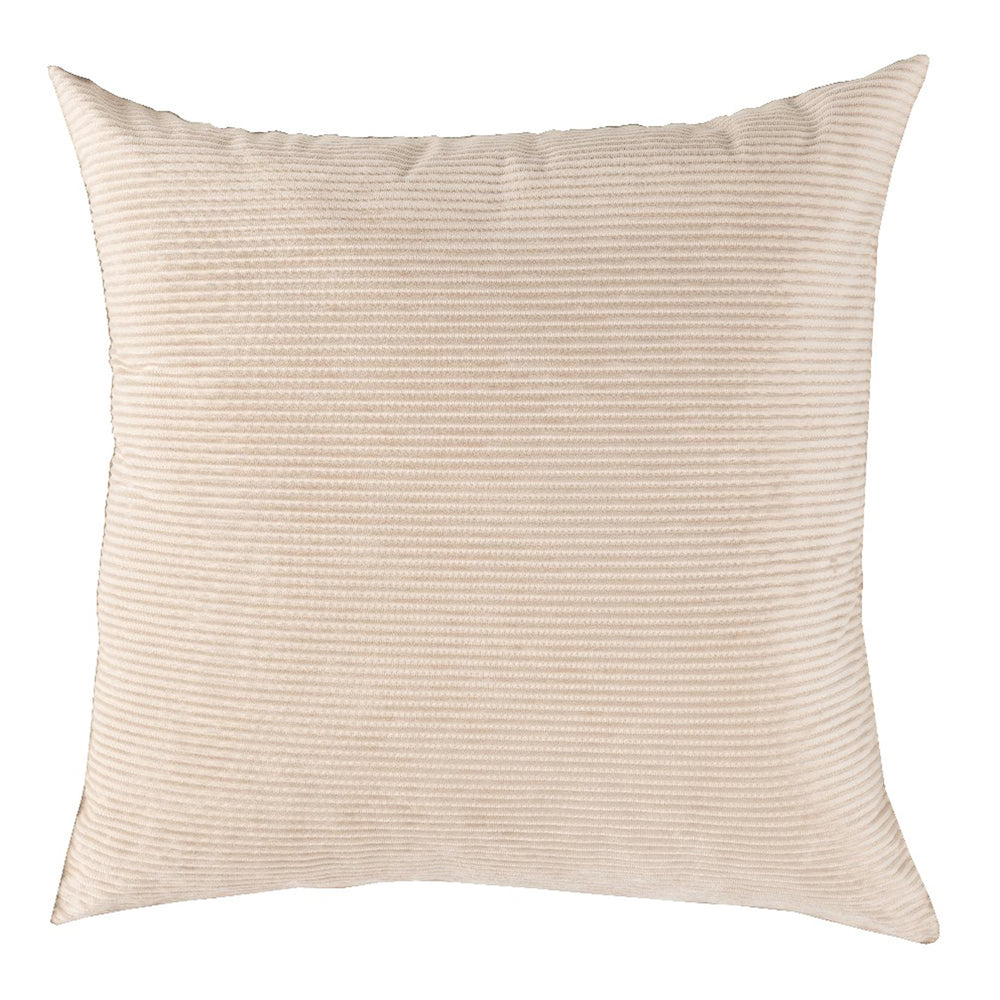 Coussin standard velours naturel - Corduroy