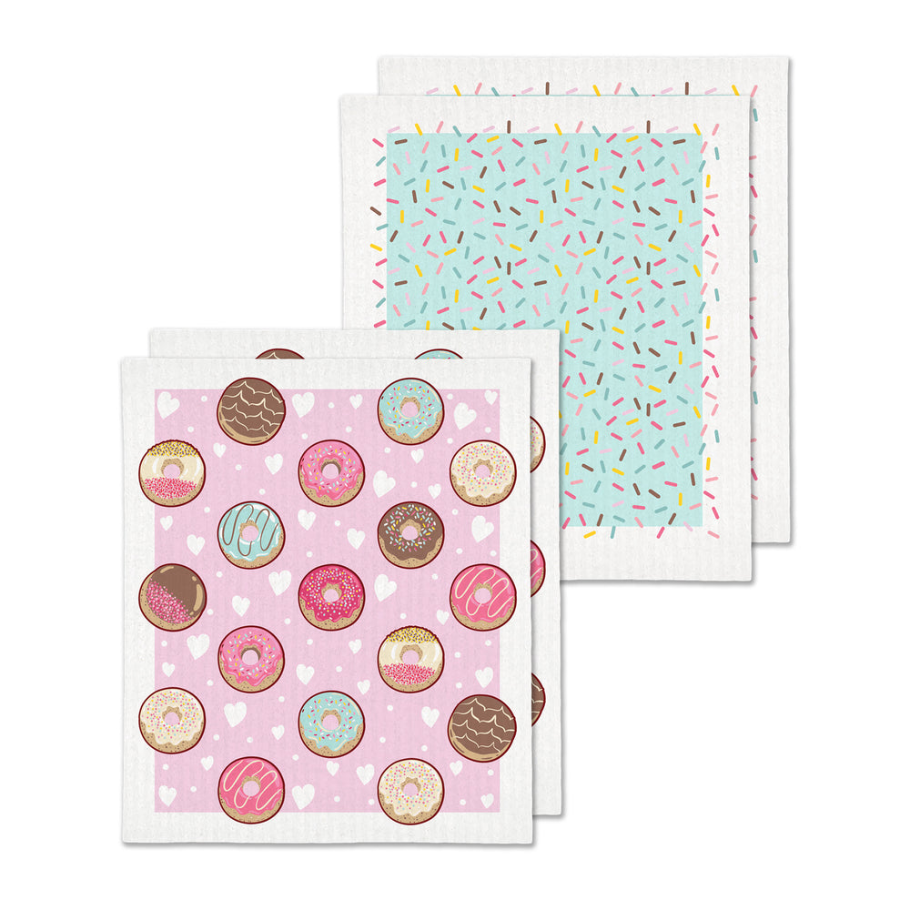 Set of 4 wipes - Donuts