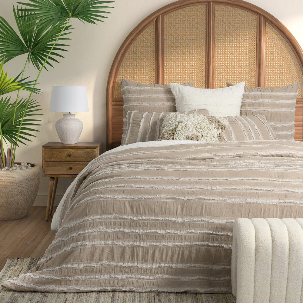 Taupe duvet cover set - Relax