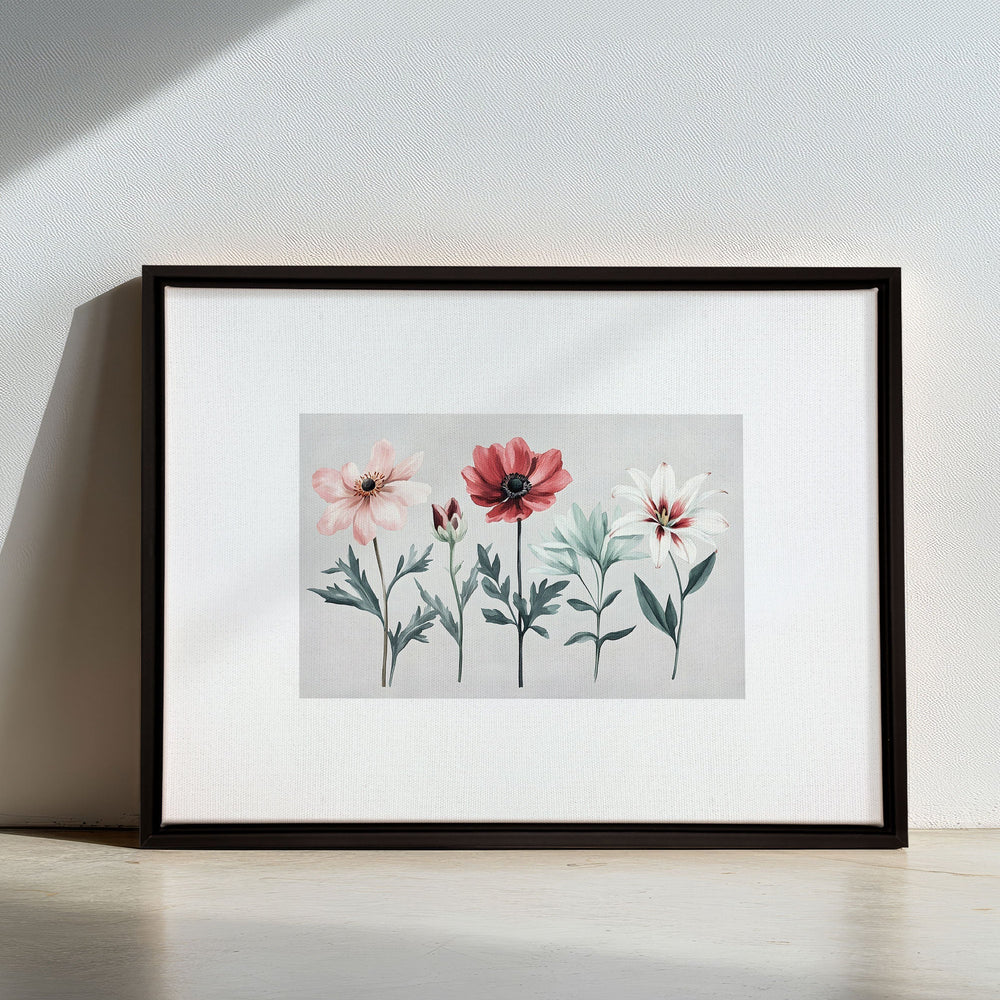 Toile - Fleurs de saison