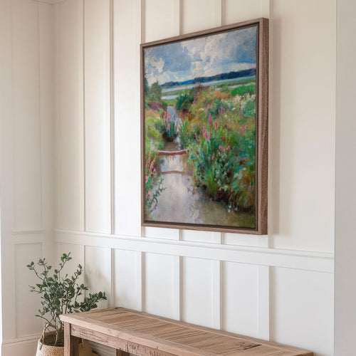 Toile - Douce rivière