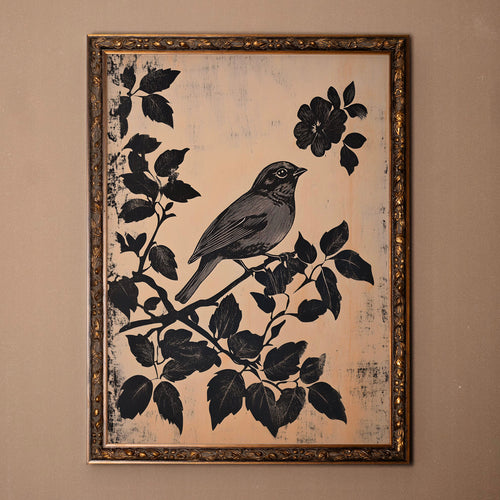 Toile vintage - Les secrets du vent