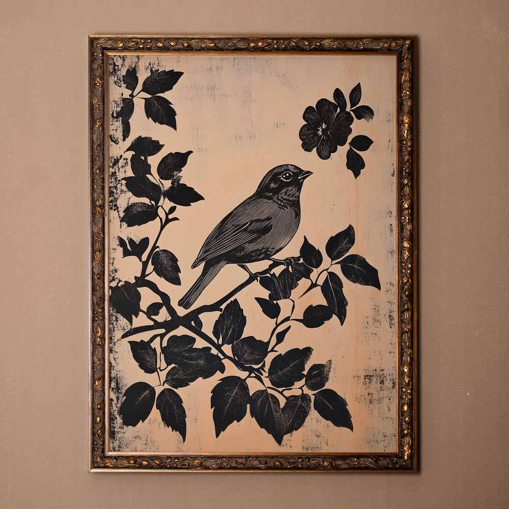 Toile vintage - Les secrets du vent