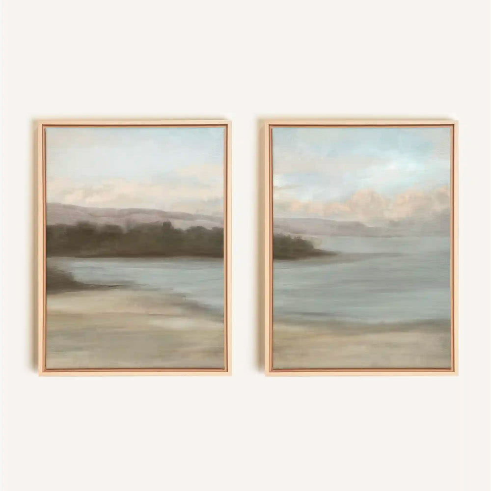 Duo de toiles - Voile de rivage