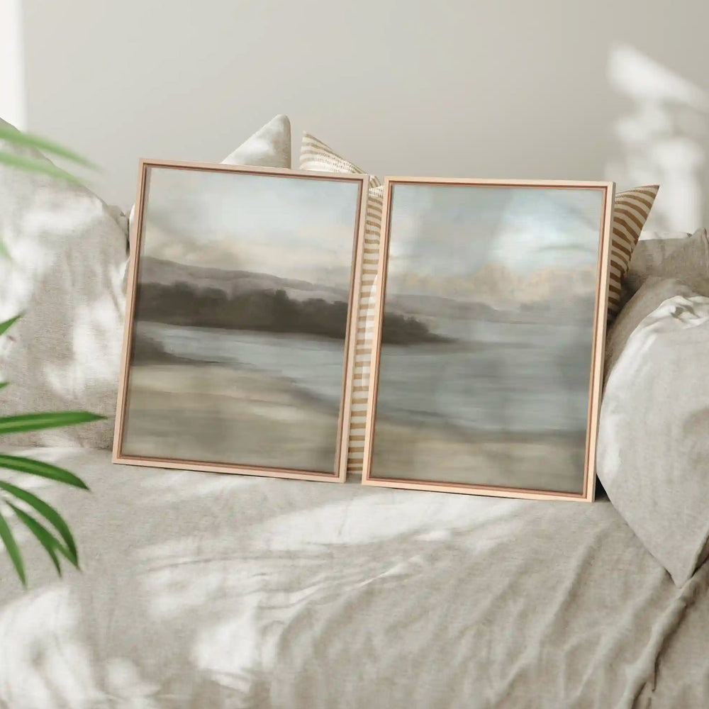 Duo de toiles - Voile de rivage